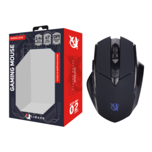 Mouse Gamer XZZ-MO-02 Inalámbrico 1600 DPI RGB X-Lizzard
