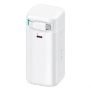 Power Bank 18000mAh PD45W Cable Retráctil Magnético Tipo C Blanco CD216 USAMS
