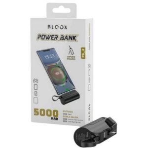 Power Bank BLOOX PB_2 5.000mAh Entrada/Salida: Tipo C Negro